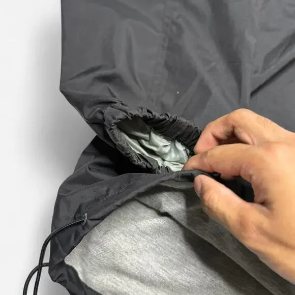 Vintage Y2K New Balance Black Full Zip Lightweight Windbreaker Jacket Men’s L - Picture 4 of 7